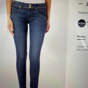Hudson Skinny Jeans (Collin MidRiser) -- NWOT